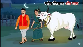 गरीब किसान और चालाक गाय || Poor farmer and clever cow || Hindi story || Hindi moral stories 