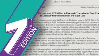 1MDB&nbsp;Scandal: US&nbsp;DOJ&nbsp;Official Pleads Guilty In 1MDB&nbsp;Lobbying Case