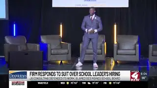 Texas-based firm which helped hire Ian Roberts responds to lawsuit from Des Moines Public Schools