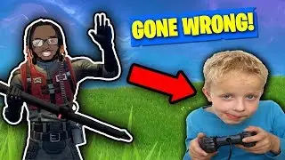 PLAYING WITH 9 YEAR OLD GOES WRONG *MOM GETS INVOLVED*