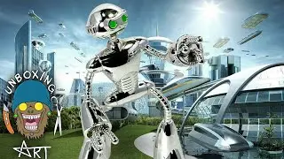 Teenage Mutant Ninja Turtles Fugitoid Vacume-Metallized Figure Unboxing and Review