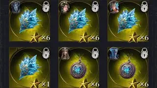 Clash of kings👑How to Advanced Amulet from old to new / 6 stars #clashofkings 