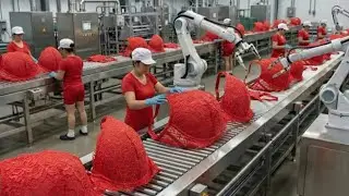 Inside Modern Bra Factory: These Machines Makes a Women&rsquo;s Bra in One Piece 😲