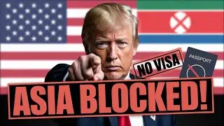 5 ASIAN Countries BANNED Under New 2025 U.S. Immigration Rules, USA Travel Ban Top 5 Asian Countries
