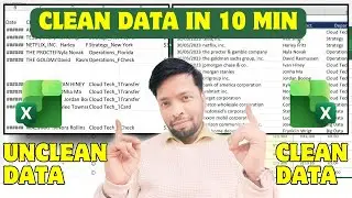 Excel Data Cleaning | Remove Duplicates Excel |  Trim Function Excel | Excel tips & Tricks 2026
