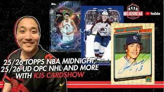 25/26 TOPPS NBA MIDNIGHT, 25/26 UD OPC NHL AND MORE  w/ KJ - 1.31.26