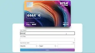 Credit Card Form - Pure Javascript