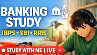 Day 09 | Day Session | Banking Exam Study With Me LIVE | IBPS SBI RRB #study #exam #banking #live