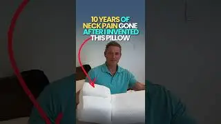 The Pillow That Saved Me From Neck Pain #neckrelief #sleep #breakthrough