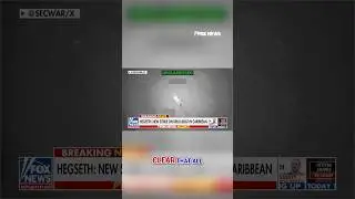 BREAKING: New drug boat strike kills 6 alleged narcoterrorists #shorts