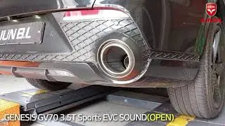 [준비엘]제네시스 GV70 3.5T E.V.C 가변 머플러 스포츠 사운드/[Jun B.L]Genesis g70 3.5T E.V.C Exhaust