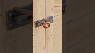 Automatic Swing Gate Latch 🔐 Design Idea #shorts #youtubeshorts #viral