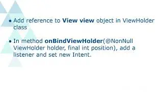 OnClickListener for CardView in a RecyclerView