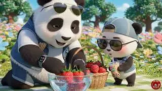 Swedish | Jordgubbsbus med Gogi och Chinoo | Strawberry Fun with Gogi and Chinoo