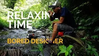 I'm A Bored Designer. Drawing And Cooking By The River In The Morning. Self Healing And Relaxing.