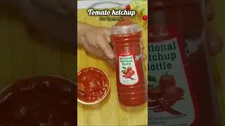 Homemade Tomato Ketchup ! Easy to make tomato sauce at home. #creamysauce #tomatosauce #viral #trend