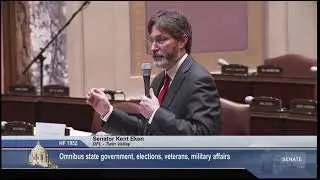 Senator Eken on Local Governments with Ranked Choice Voting: 