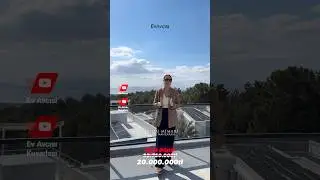 Kuşadası'nda &Ouml;d&uuml;ll&uuml; Mimariye Sahip Deniz Manzaralı Satılık L&uuml;ks Villa I Kuşadası Satılık Villa #1604