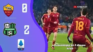 Roma Tak Terbendung di Olimpico #asroma #sassuolo #seriea #reviewpertandingan