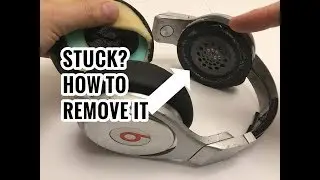 How to Remove Stuck Ear Cushion Plastic? Problem Fix for Beats Pro by Dre