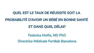 🇫🇷 Taux de r&eacute;ussite traitements de PMA 2022