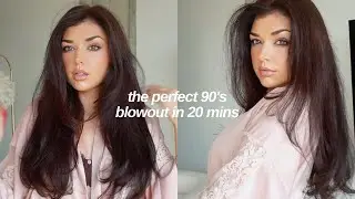 My Quick & Easy Dyson Air Wrap Blow Dry Routine - From Wet To Dry in 20 Mins