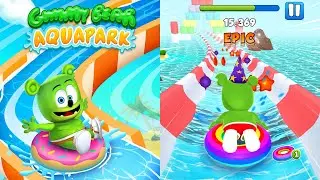 Gummy Bear Aqua Park 🏄 Gummib&auml;r Race Game Out Now! iOS & Android
