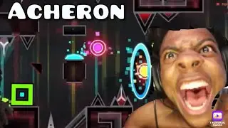 IShowSpeed Plays Acheron (Former Hardest Geometry Dash Level)