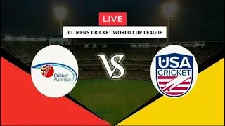 NAM VS USA | ICC CRICKET WORLD CUP LEAGUE 2022 | NAMIBIA VS UNITED STATES OF AMERICA |