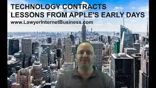 Technology Contracts: Lessons from Apple Computer's Early Days