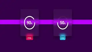 How to make Css Animation || CSS Progress Bar Tutorial