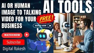 Ai or Human Image to Talking Video for your business | Free Ai Video Tools