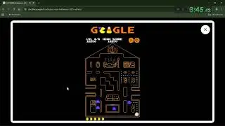 Google Pac-Man: Halloween 2025 Edition - Any% (7m 50s)