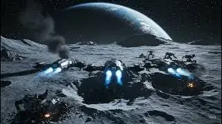 Lunar Aftermath #nextgen #drone #vs #robot #fyp #explore