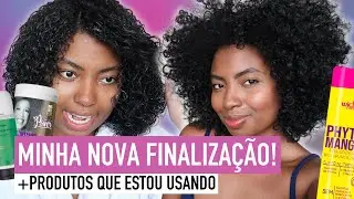 FINALIZANDO MEU CABELO passo a passo e produtos que uso ✨ Camila Nunes