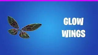 🔥 GLOW WINGS GLIDER - 360 - FORTNITE 🦙