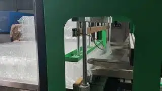 Bottle bagging machine #machine #baggingmachine #factory