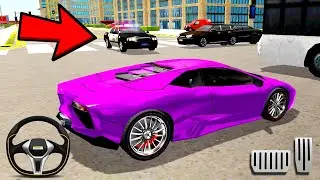 Super Car Driving School Simulator #2 | Lamborghini Aventador | City Car Driving | Android Gameplay