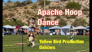 Apache Hoop Dancers from Yellowbird Productions. Apache Jii Festivle 8-2025. #apache #nativeamerican