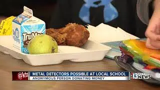 Cheyenne High School could get metal detectors thanks to donation