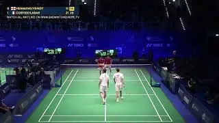 Match point - England vs France - Men&rsquo;s Doubles #1 - Semi Final - EMTC 2024