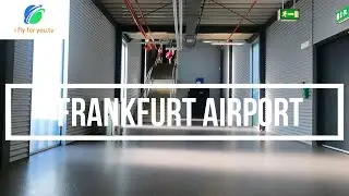 Frankfurt Airport... From the Z-Gates to the B-Gates with the Bus until 2pm possible