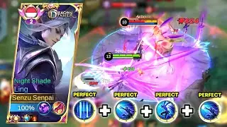 WHEN GLOBAL LING USE THIS DRAGON TAMER SKIN IN NEW SEASON 28 - Mobile Legends