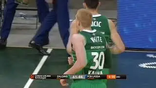 7DAYS Magic Moment Aaron White Slam Dunk, Zalgiris Kaunas