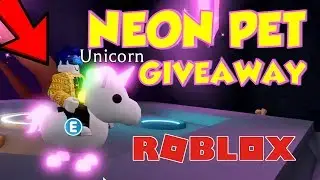Adopt Me Neon Pets - How to get a FREE NEON PET IN ADOPT ME