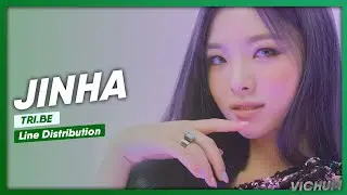 JINHA - TRI.BE | Line Evolution [DOOM DOOM TA - WOULD YOU RUN]