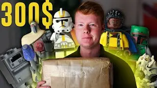 Распаковка минифигурок Lego Star Wars за 300$ (более 75 редких и классических фигурок)