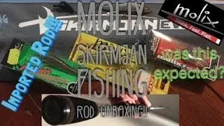 Imported Molix Fishing rod UNBOXING