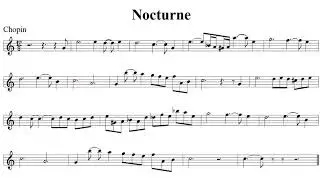 Nocturne, Chopin - Partitura Com Compasso Composto 12/8 #ProfessorAbimael