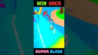 Win Every Match 🔥 In Super slide In Stumble Guys | Best hack to win 💥 #shorts